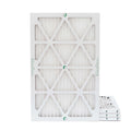 Exact Size: 13-1/2 x 23-1/2 x 7/8. Box of 4. Glasfloss ZL 14x24x1 MERV 10 Pleated AC Furnace Air Filters