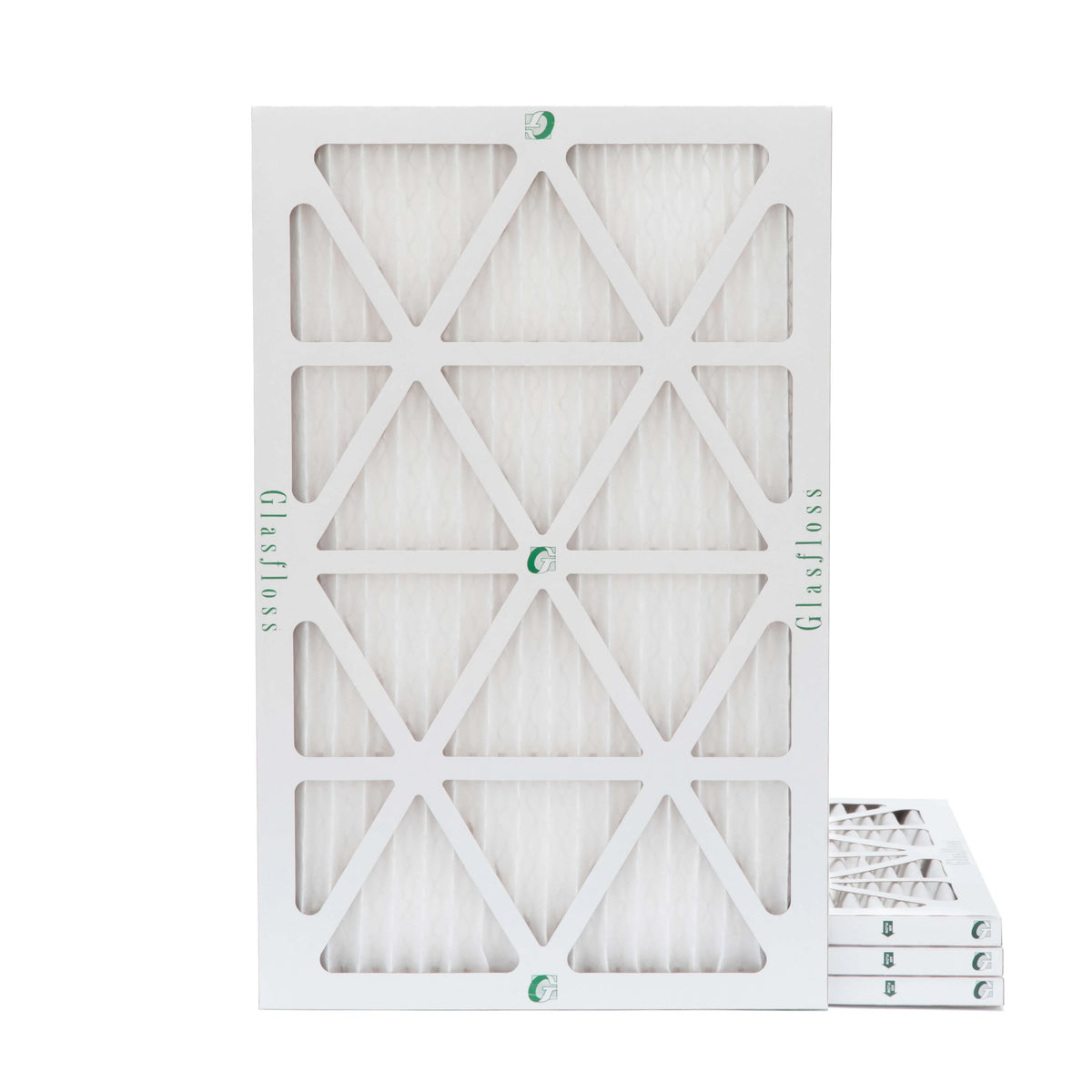 Exact Size: 13-1/2 x 23-1/2 x 7/8. Box of 4. Glasfloss ZL 14x24x1 MERV 10 Pleated AC Furnace Air Filters