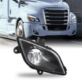AKKON - Fit 2018 2019 2020 2021 2022 2023 Freightliner Cascadia 126 Class 8 Truck LED Fog Light Lamp charcoal OE Style Passenger Side