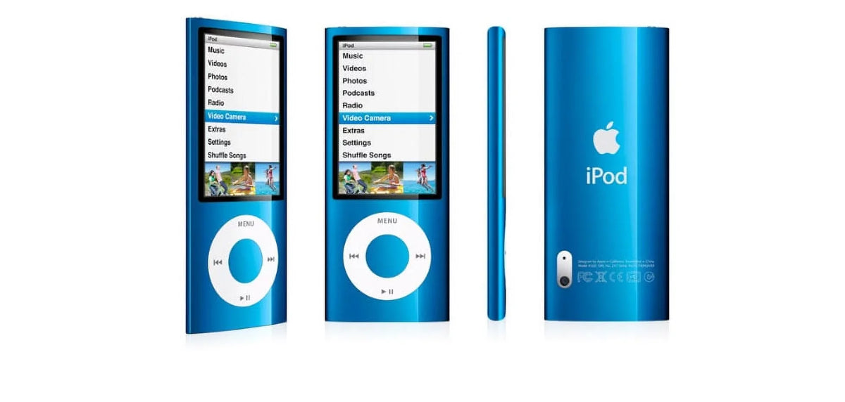 iPod Nano 5th Generation 16GB Blue Bundle, Very Good Condition, Includes FREE case !