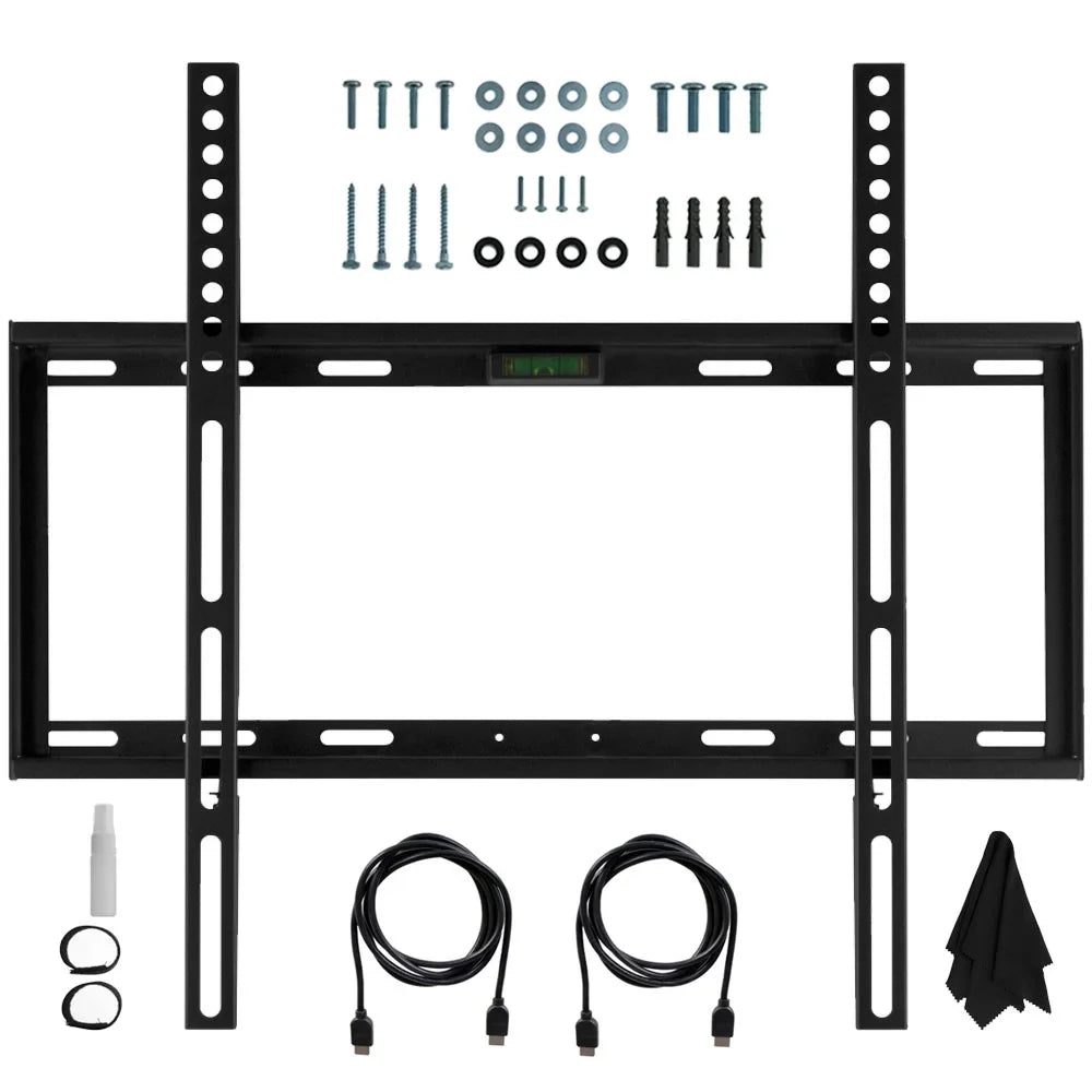QN65Q70RAFXZA 65 inch Q70 QLED Smart 4K UHD TV 2019 Model Bundle with 60W Soundbar with Subwoofer, 2x HDMI Cable, 6-Outlet Surge Adapter, Flat Wall Mount Kit and Screen Cleaner