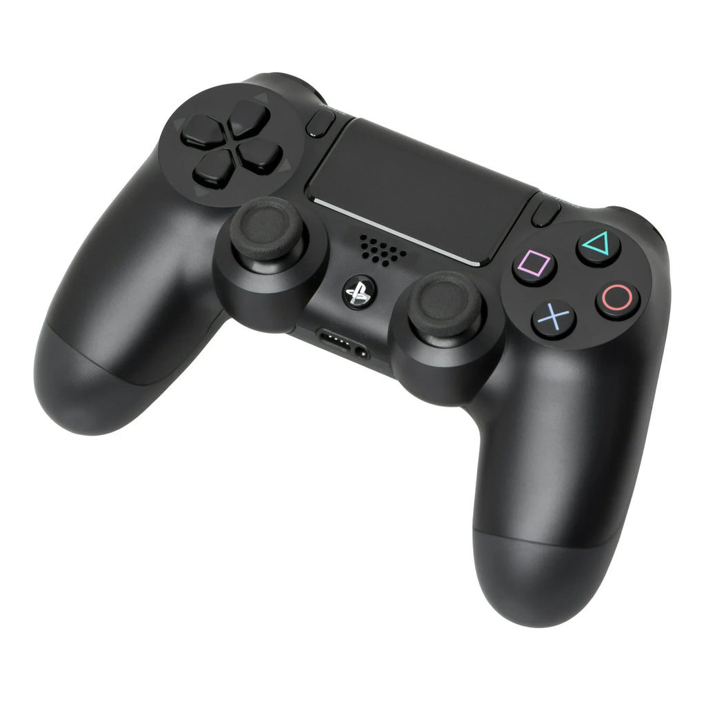 Pre-Owned  2215B PlayStation 4 Slim 1TB Gaming Console dark with Charging Dock Headset 2 Controller Bolt Axtion