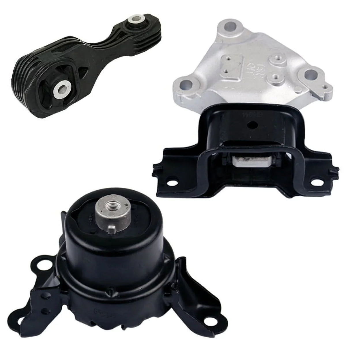 K3125 Engine Motor&Transmission Mount Set For 2015-2020 Honda Fit EX EX-L 1.5L AUTO | A65095 A65063 A65062