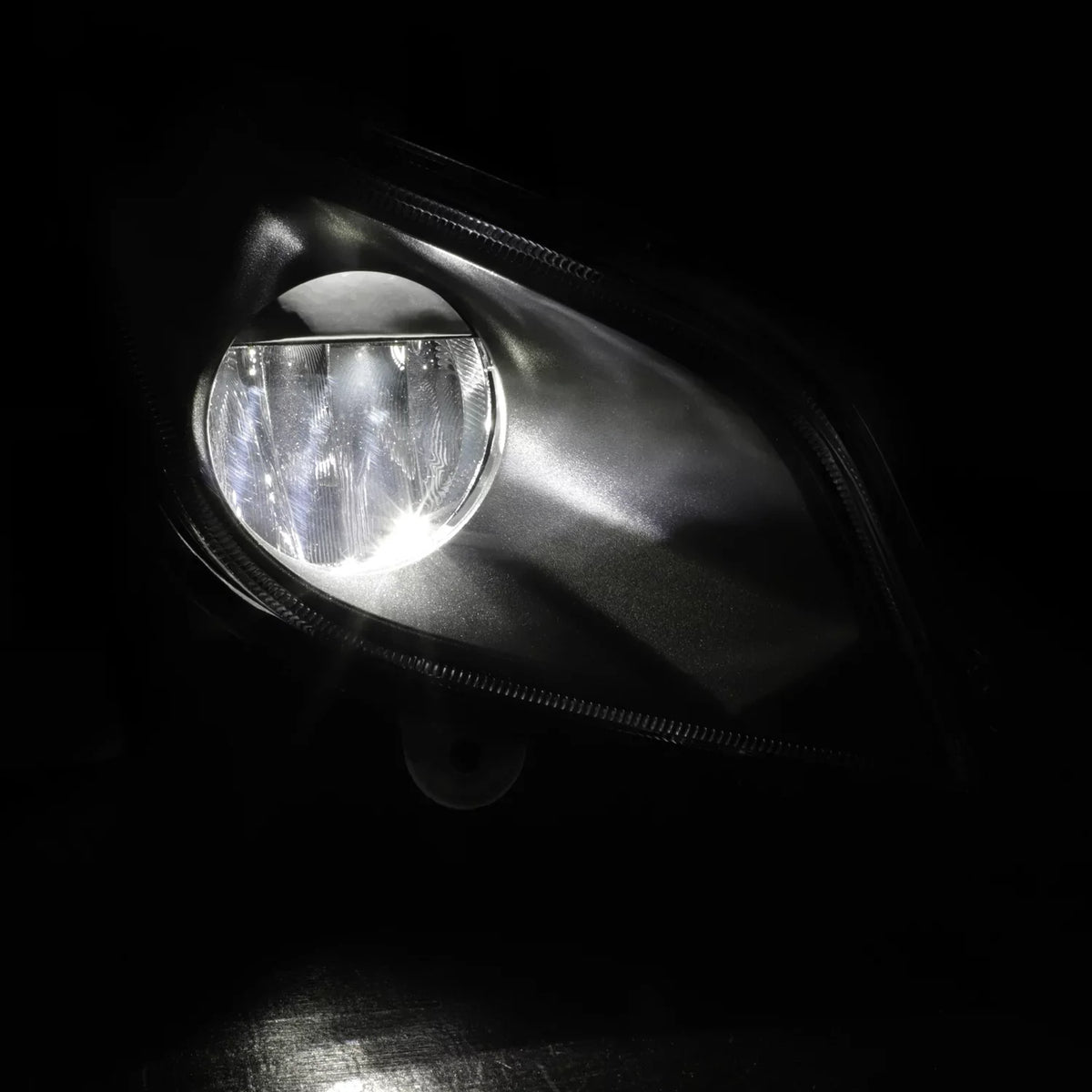AKKON - Fit 2018 2019 2020 2021 2022 2023 Freightliner Cascadia 126 Class 8 Truck LED Fog Light Lamp charcoal OE Style Passenger Side