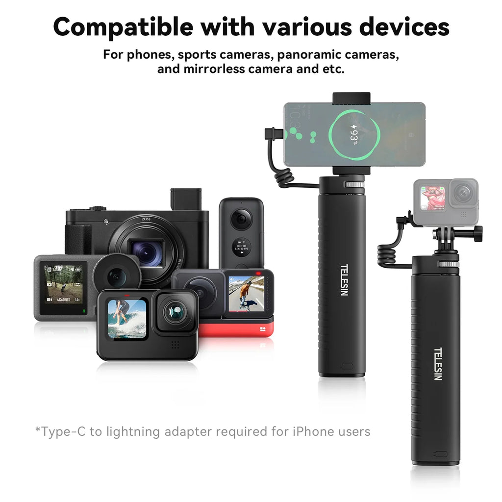 Selfie Stick,Pole With 1/4 With 1/4 1 inch Stick Pole With Te-css-001 Reable Stick Stick Pole 1/4 inch Screw Stick /pd3.0 Qisuo Dsfen Laoshe