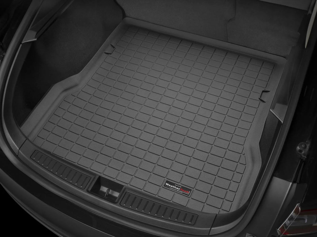 WeatherTech Cargo Trunk Liner with Bumper Protector compatible with 2011-2013  Highlander - Behind 2nd Row Seating With Bumper Protector, Grey