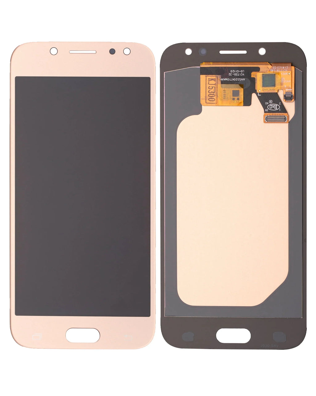Replacement OLED Assembly Without Frame Compatible For  Galaxy J5 / Pro / Duo (J530 / 2017) (Aftermarket Plus) (Gold)