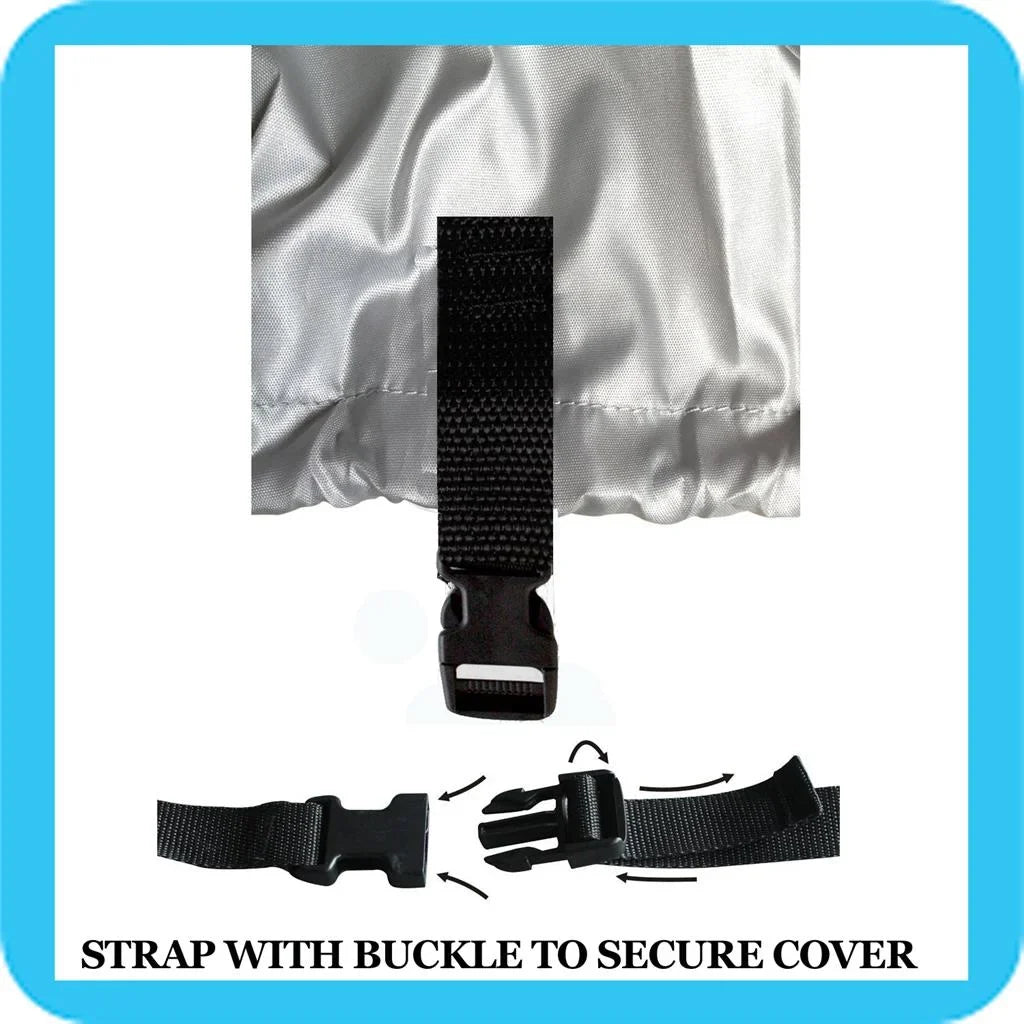 Compatible for Tigershark by Arctic Cat Jet Ski Monte Carlo 94-95 Cover 3 Seat 121" 420 Denier STORAGE COVER