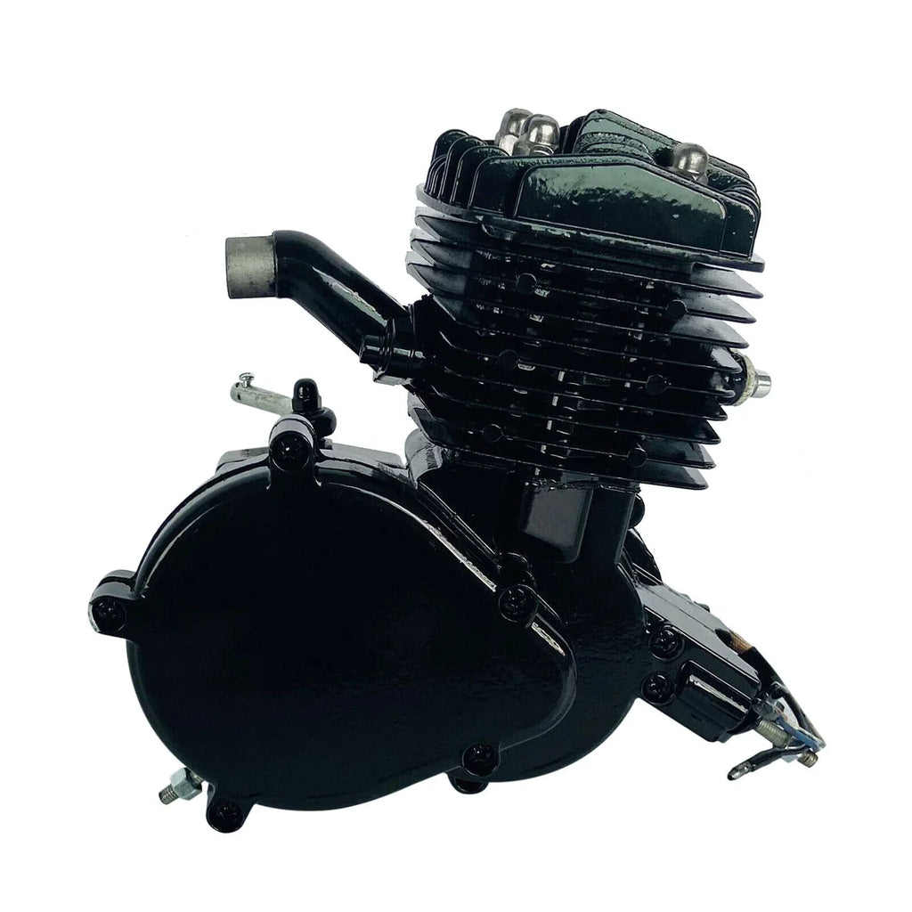 Miumaeov 80cc 2-Stroke Full Assembled Motorized Bike Bicycle Motor Petrol Gas Engine Single Cylinder Air-Cooled dark