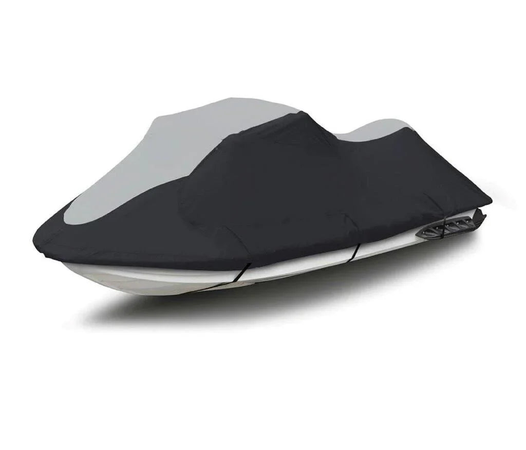 SUPER HEAVY-DUTY PWC JetSki Cover Compatible for Polaris MSX 140 2003-2004 Jet Ski Watercraft Cover charcoal/Grey
