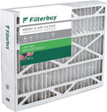 Filterbuy 20x23x5 MERV 8 Pleated HVAC AC Furnace Air Filters for Bryant, Carrier, BDP, Day & Night, and Payne (1-Pack)