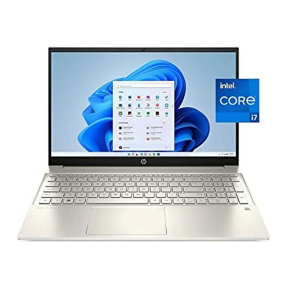 2022  Pavilion 15.6" FHD Touchscreen Laptop 11th Gen  Core i7-1165G7 16GB DDR4 512GB NVMe SSD Iris Xe Graphics HDMI USB-C WiFi-6 Bluetooth Backlit Keyboard Windows 10 Home w/ RATZK 32GB USB