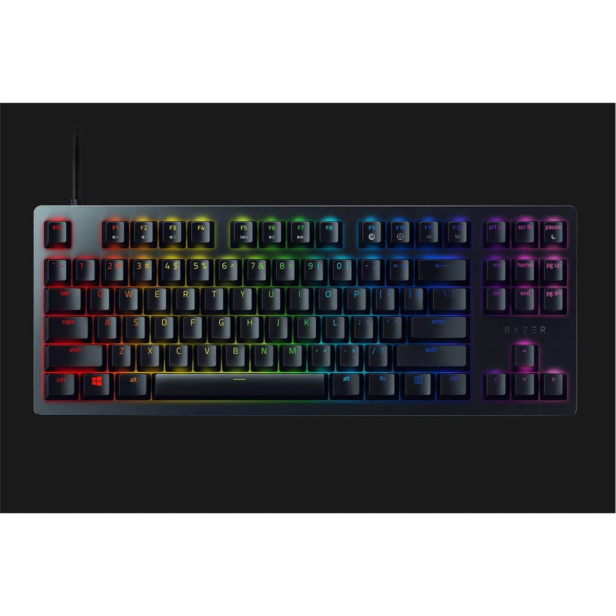 Huntsman Tournament Edition Gaming Keyboard, w/ Linear Optical Switches & Chroma RGB Lighting (Used)