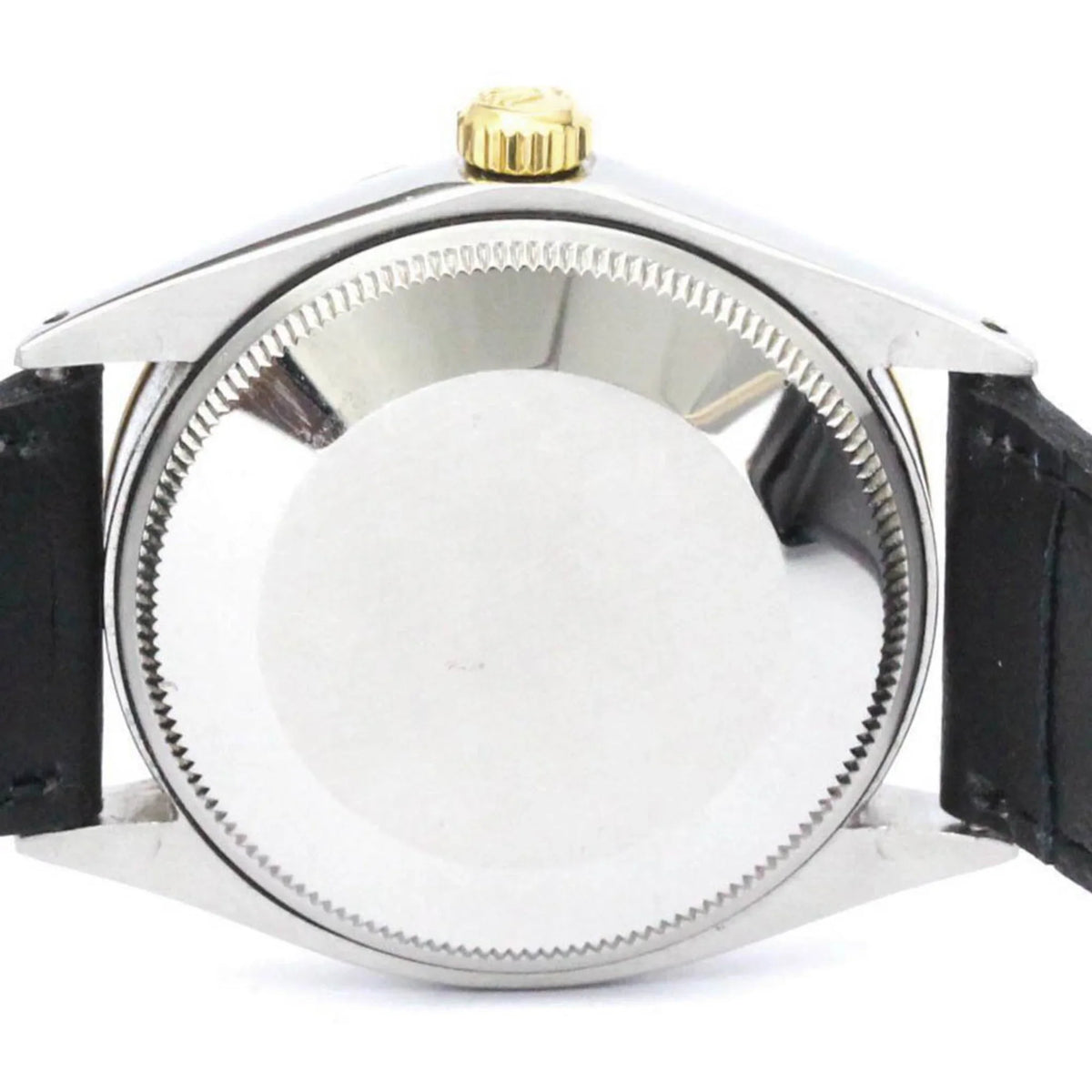 Authenticated Used Vintage ROLEX Oyster Perpetual Airking Steel 18K Yellow Gold Mens Watch BF560275