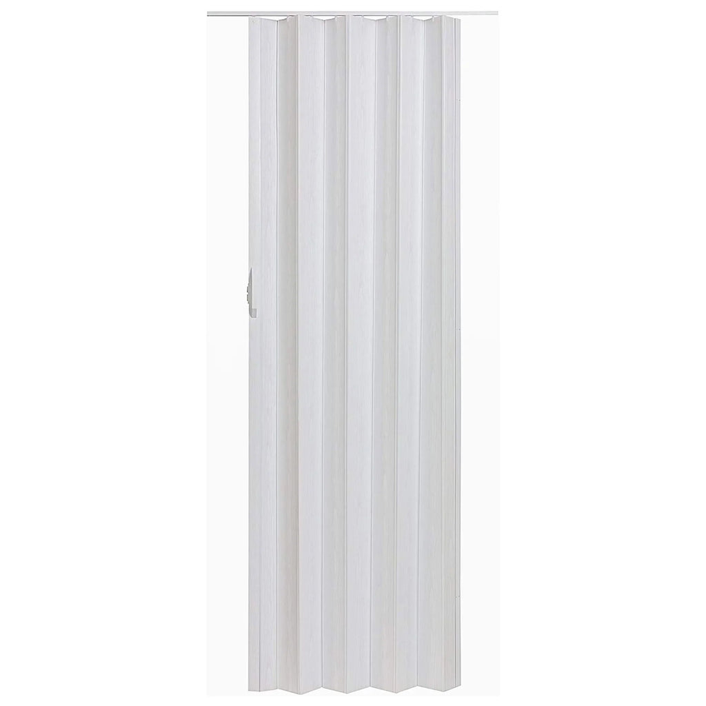 LTL Home Products Via 36" x 80" Vinyl Hinged Single Folding Door, White