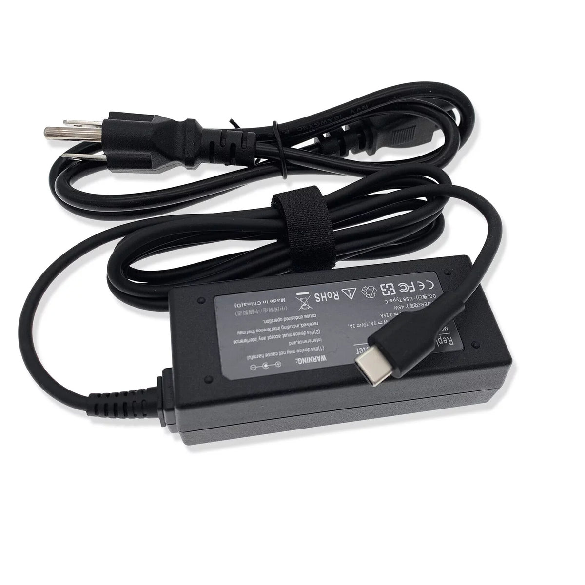 New 45W Type-C AC Adapter Charger For  100E 2nd Gen 81QB000AUS Chromebook