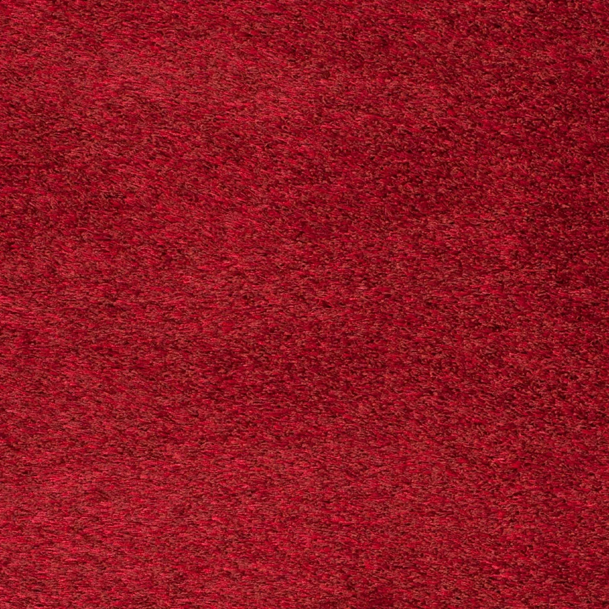 SAFAVIEH Charlotte Solid Plush Shag Area Rug, Red, 8' x 10'