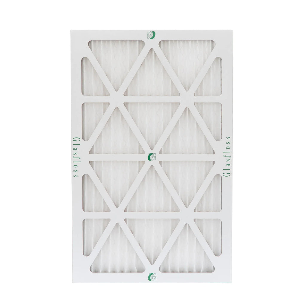 Exact Size: 13-1/2 x 23-1/2 x 7/8. Box of 4. Glasfloss ZL 14x24x1 MERV 10 Pleated AC Furnace Air Filters