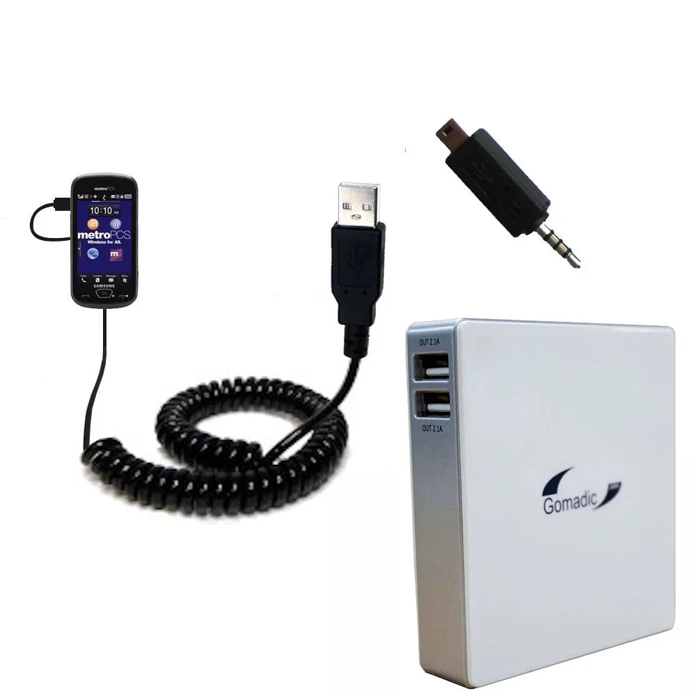 Gomadic High Capacity Rechargeable External Battery Pack suitable for the  SCH-R900 - Portable Charger with TipExchange Technology
