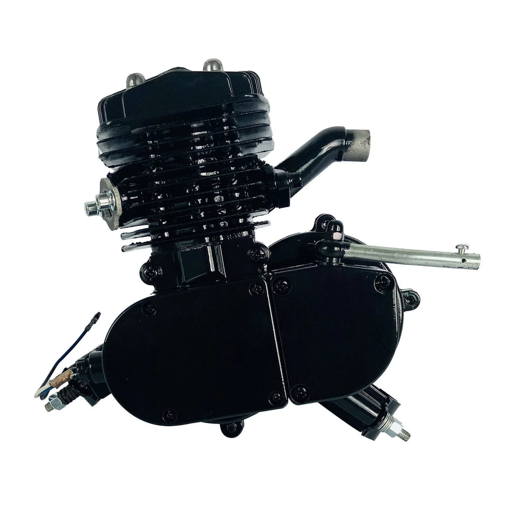 Miumaeov 80cc 2-Stroke Full Assembled Motorized Bike Bicycle Motor Petrol Gas Engine Single Cylinder Air-Cooled dark
