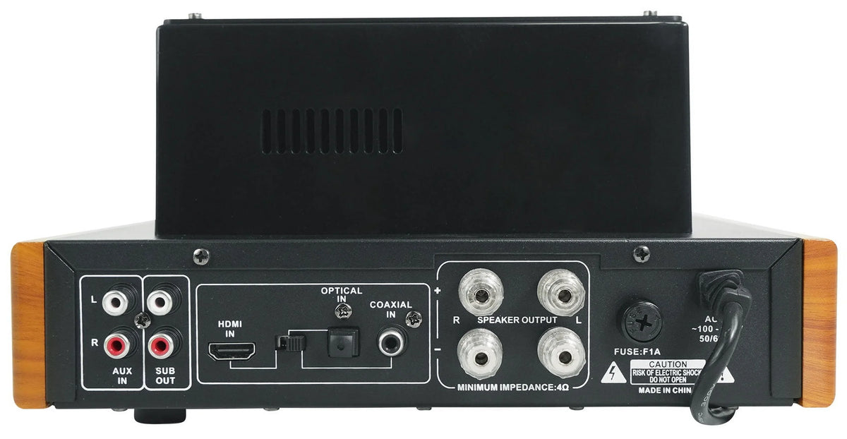 Rockville BluTube WD Bluetooth pipe Amplifier/Home Receiver + (2) Tower Speakers