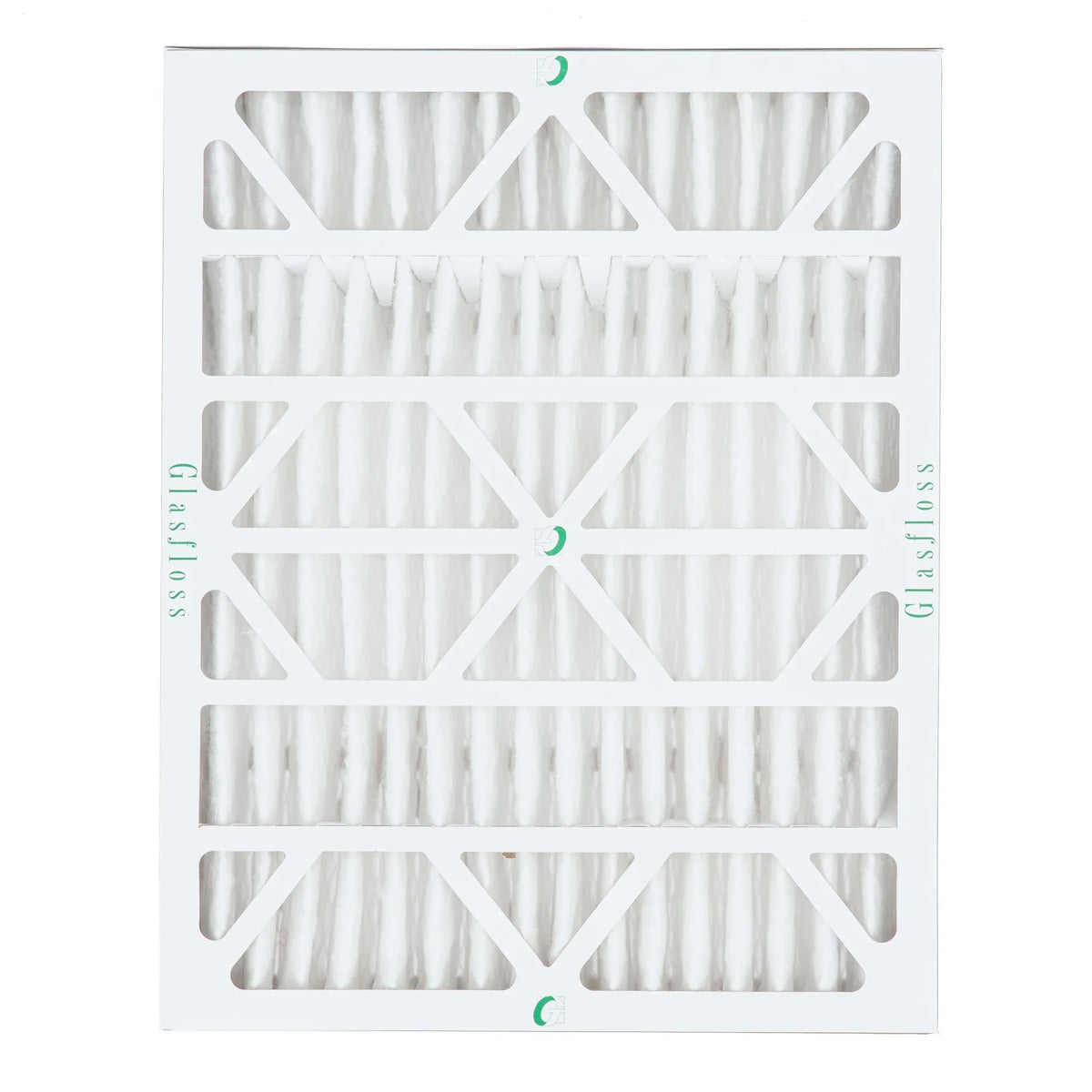 Actual Size: 19-1/2 x 24-1/2 x 3-3/4. 2 Pack of 20x25x4 MERV 10 Pleated 4" 25mm Air Filters by Glasfloss