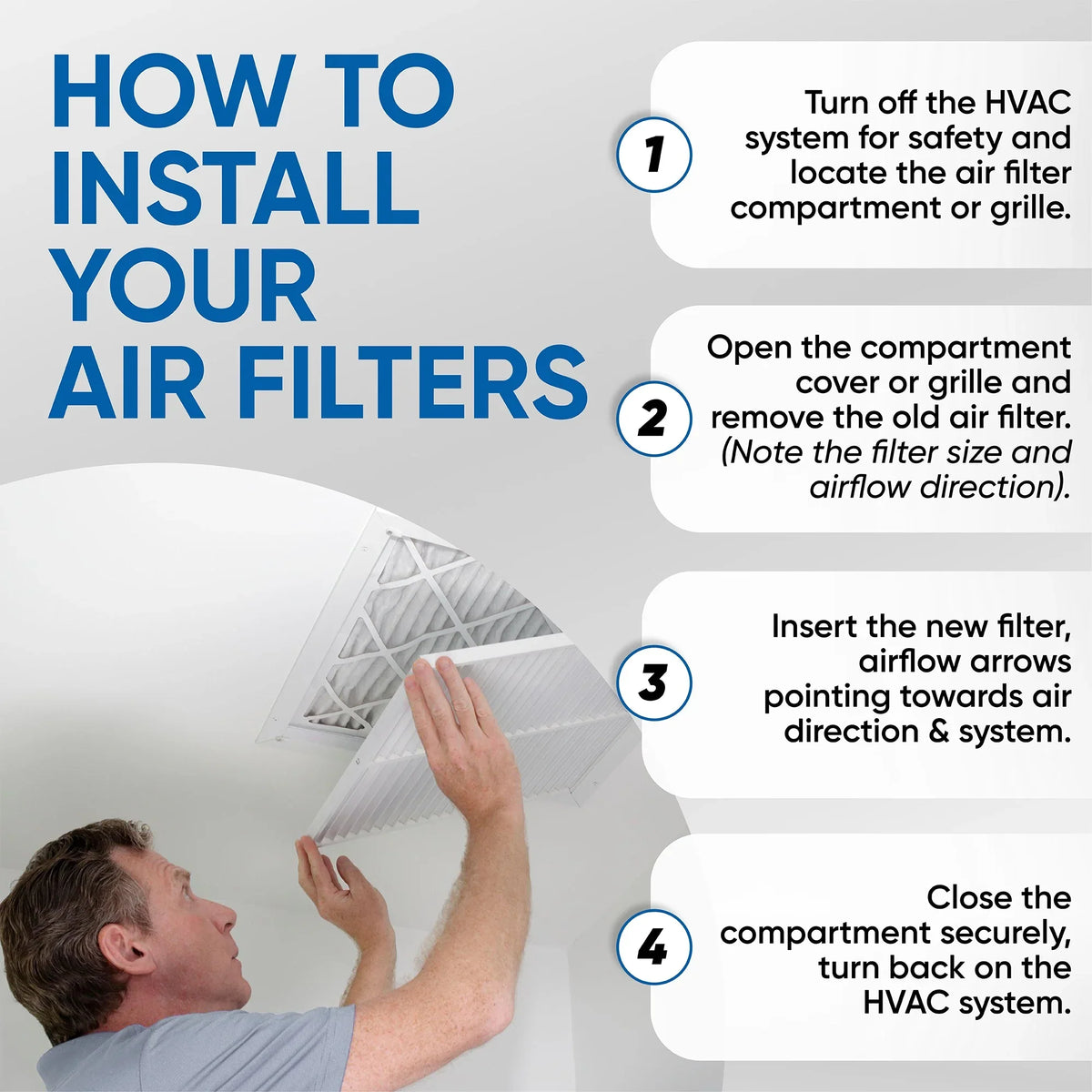 Exact Size: 13-1/2 x 23-1/2 x 7/8. Box of 4. Glasfloss ZL 14x24x1 MERV 10 Pleated AC Furnace Air Filters