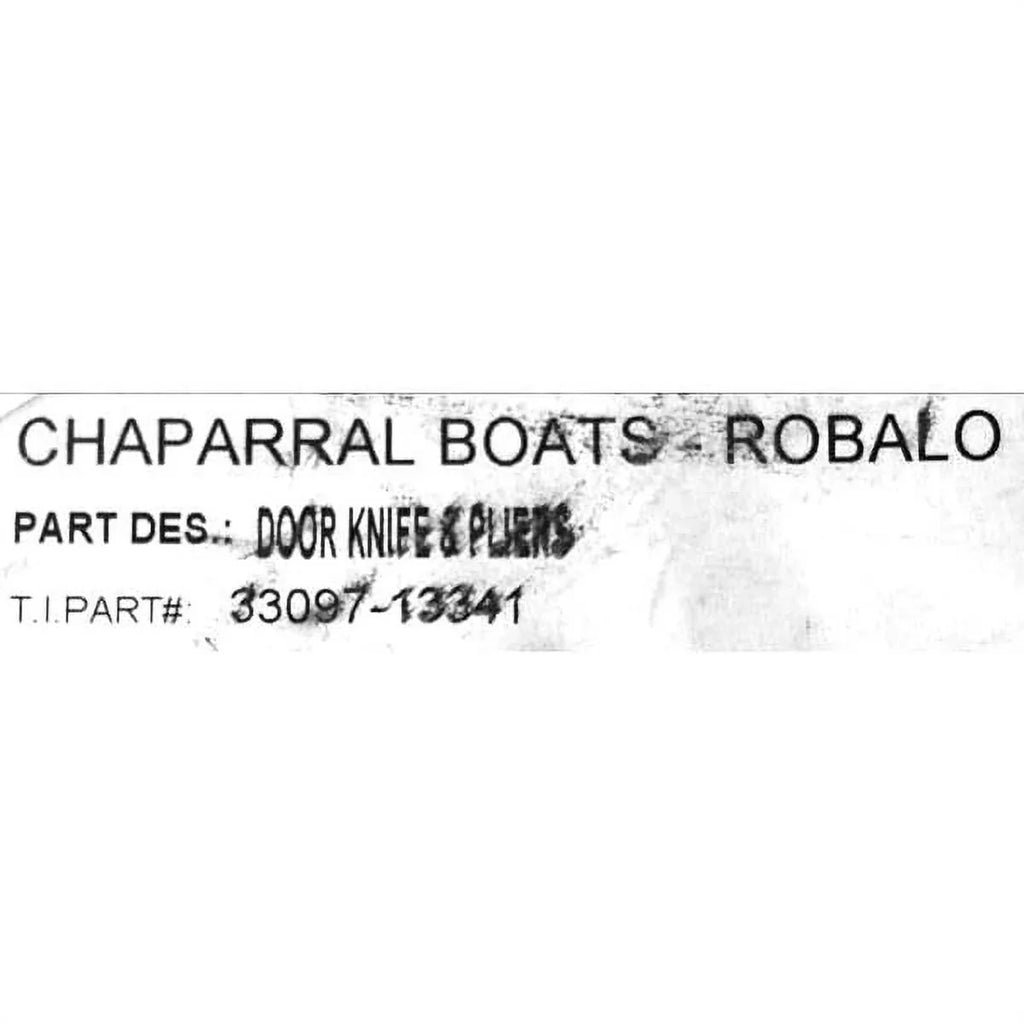Robalo Boat Hatch 31-13341 | R300 Knife / Pliers Holder White 2011