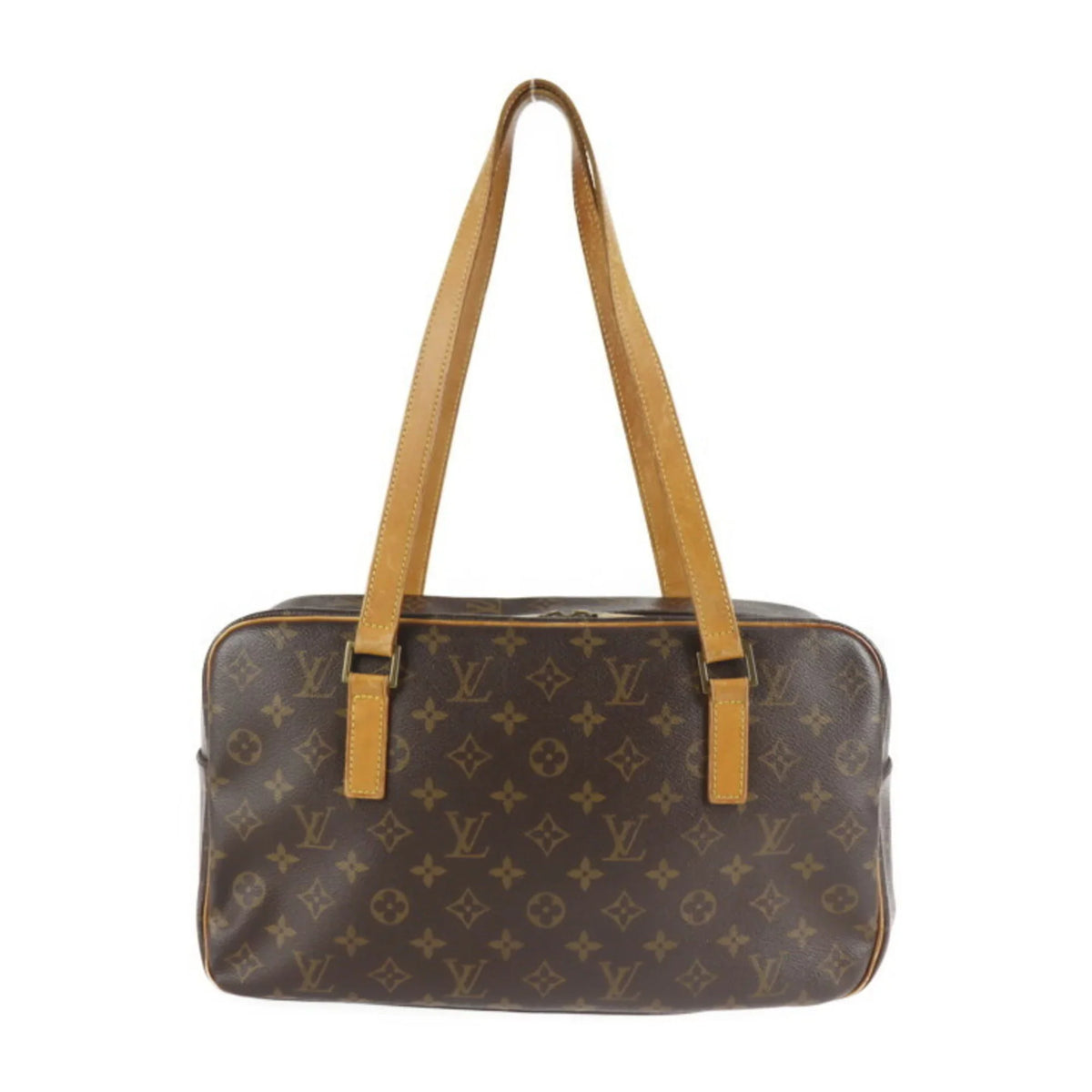 Pre-Owned LOUIS VUITTON Louis Vuitton Cite GM Shoulder Bag M51181 Monogram Canvas Leather Brown (Good)