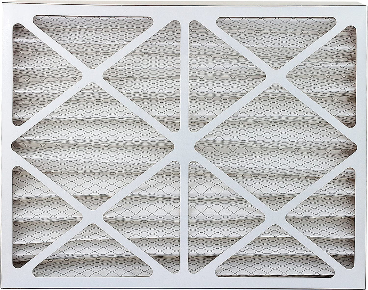 Filterbuy 20x25x4 MERV 8 Pleated HVAC AC Furnace Air Filters (12-Pack)